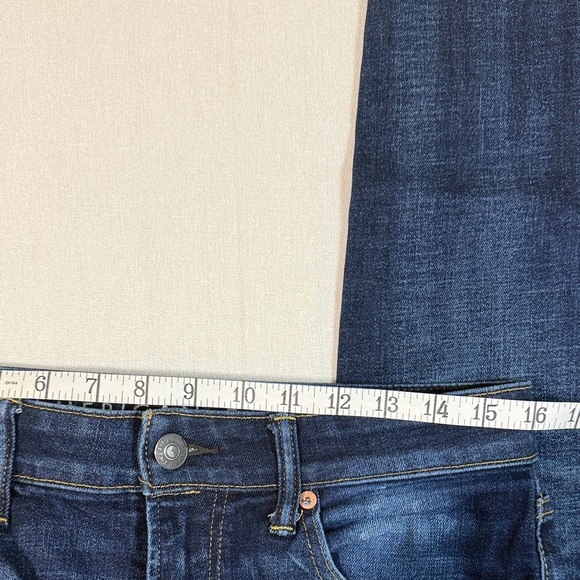 American Eagle Outfitters Deep Indigo Straight Jeans - Picture 5 of 8